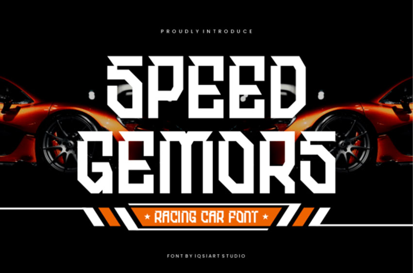 Speed Gemors Font