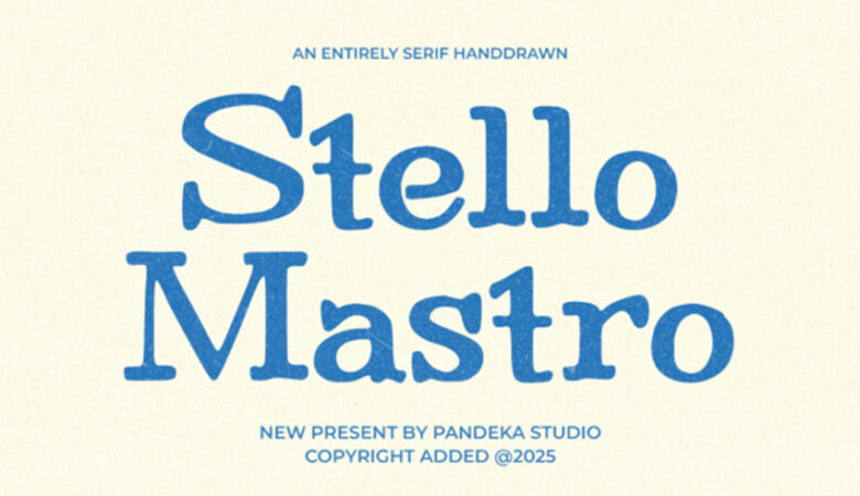 Stello Mastro Font
