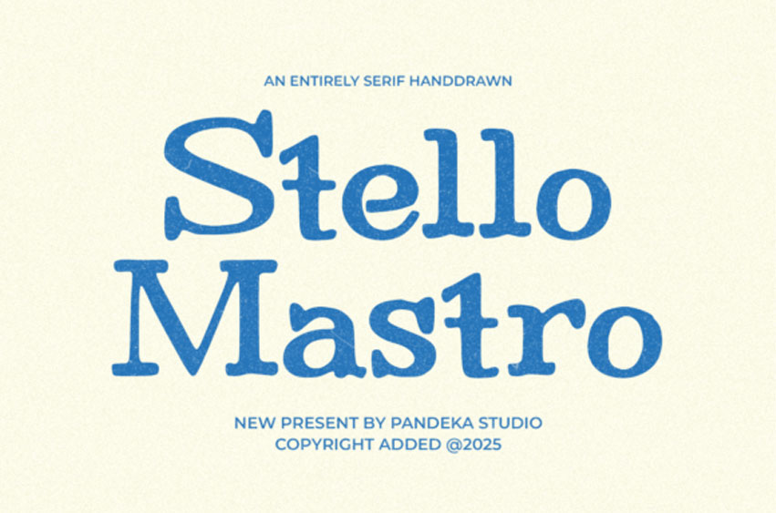Stello Mastro Font