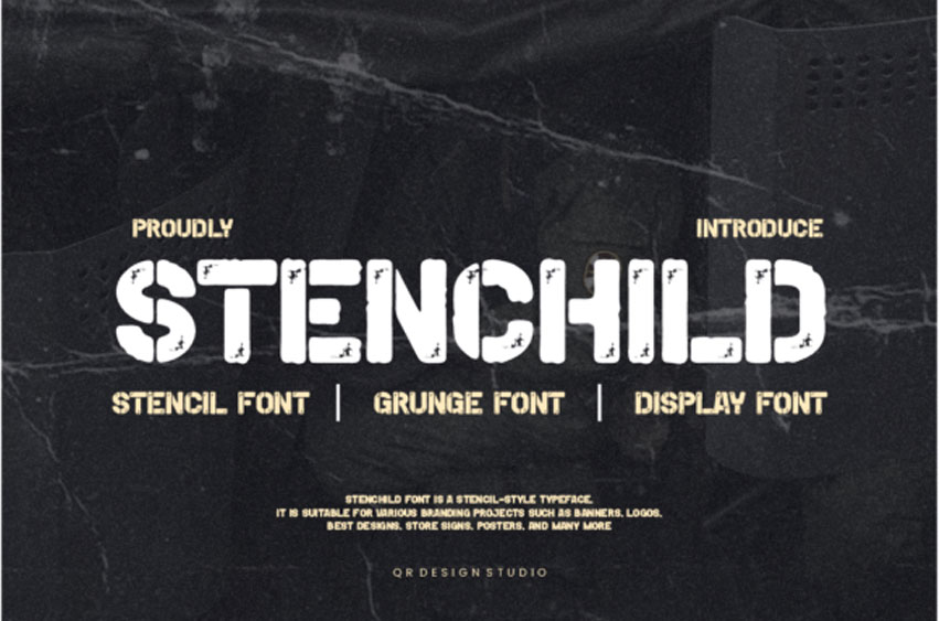 Stenchild Font