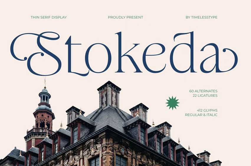Stokeda Font