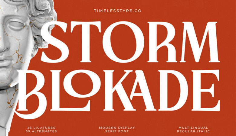 Storm Blokade Font