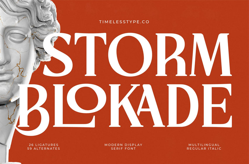 Storm Blokade Font