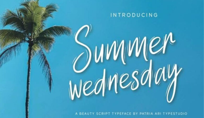 Summer Wednesday Font