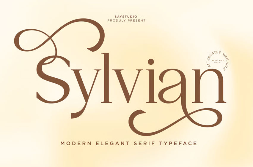 Sylvian Font
