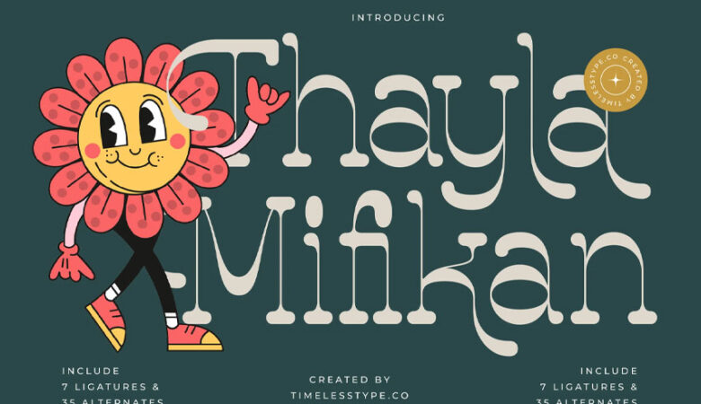 Thayla Mifikan Font