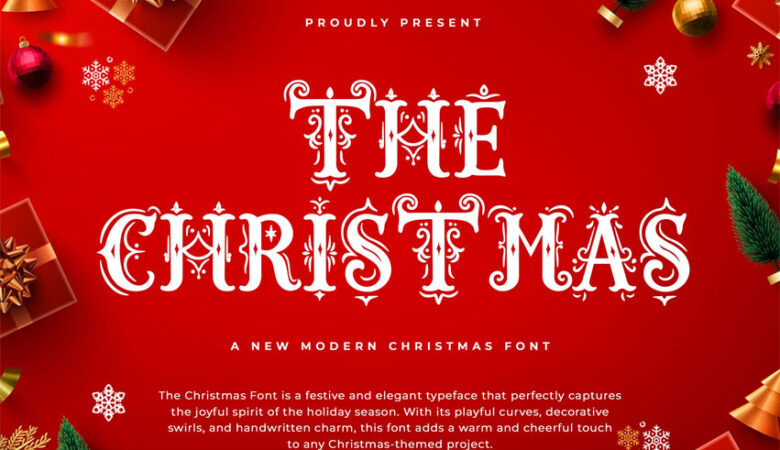 The Christmas Decorative Font