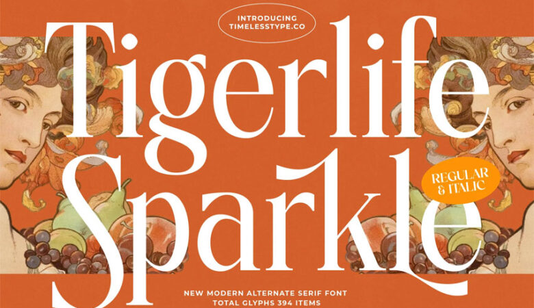 Tigerlife Sparkle Font