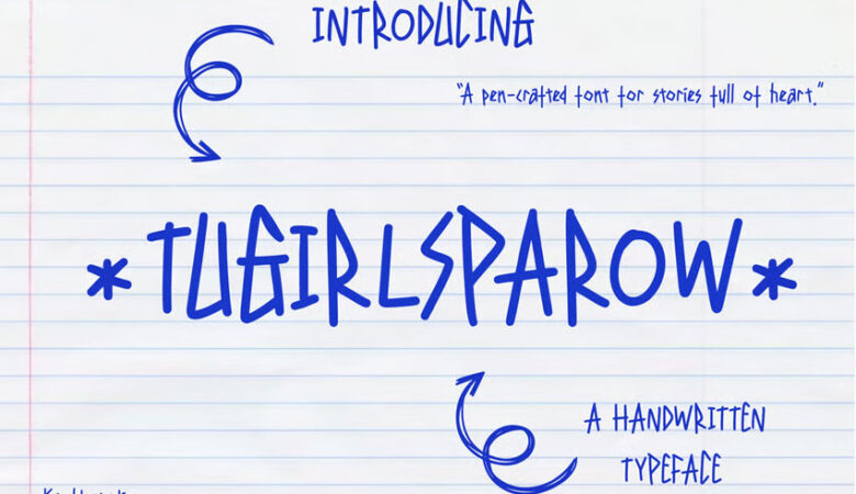 Tugirlsparow Font