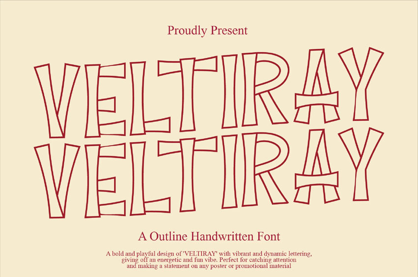 Veltiray Font