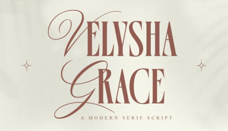 Velysha Grace Font