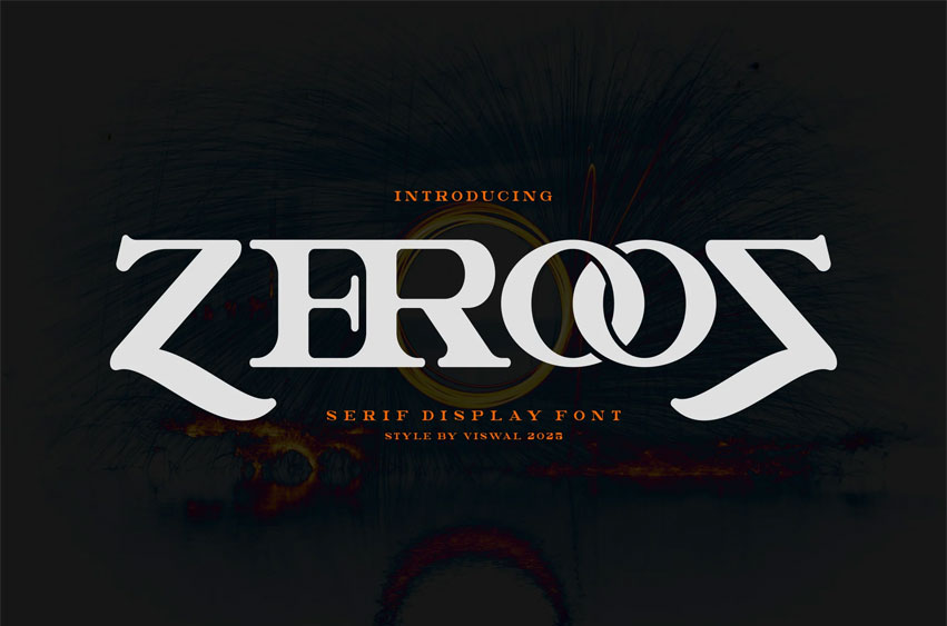 Zerooz Font