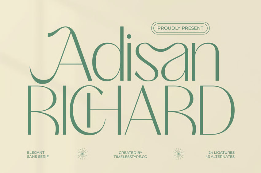 Adisan Richard Font