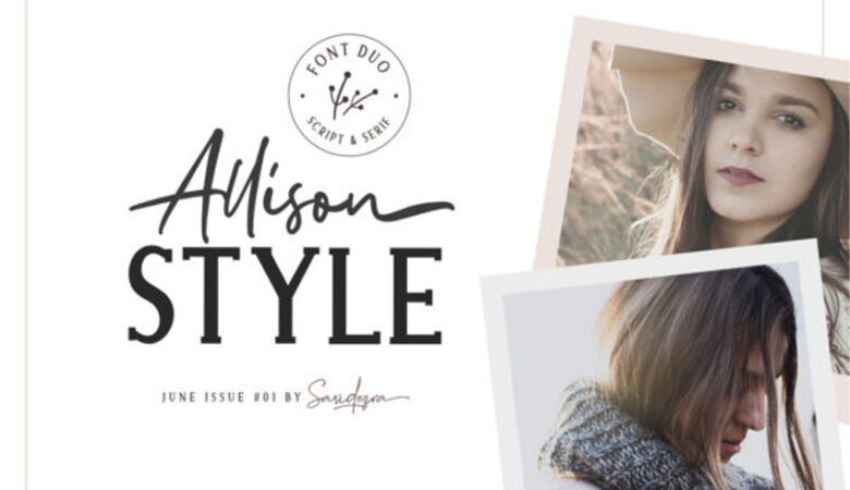 Allison Style Duo Font