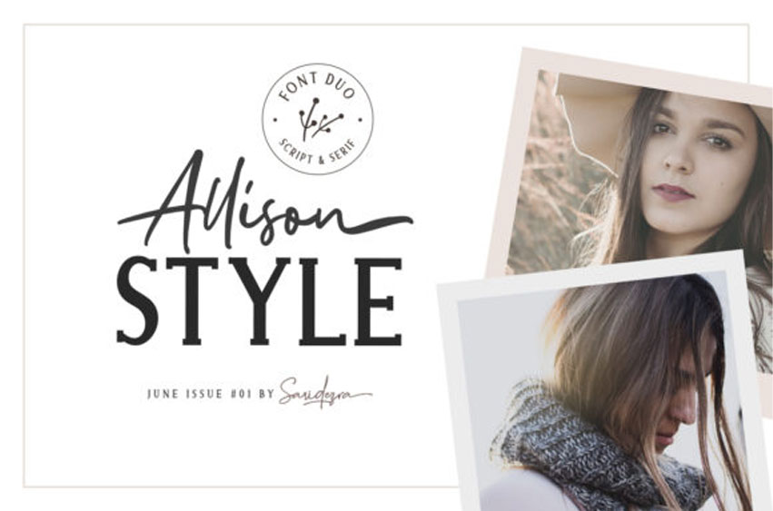 Allison Style Duo Font