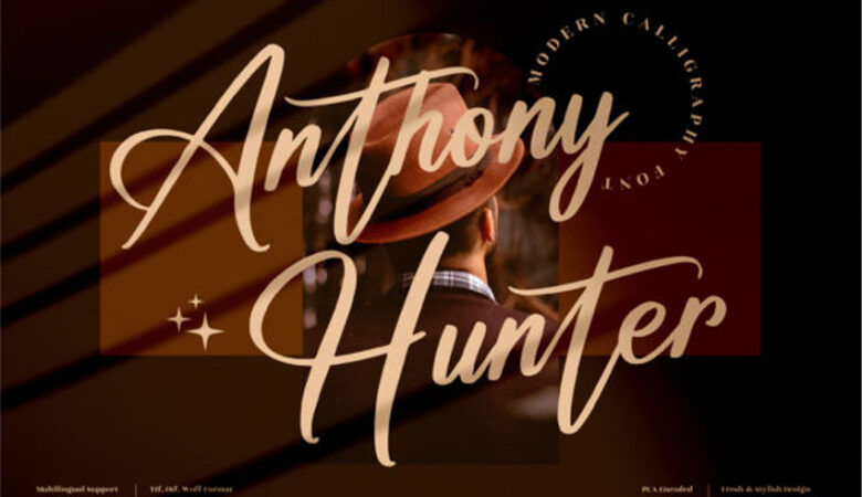 Anthony Hunter Font