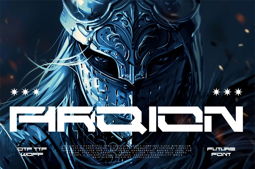 Arqion Futuristic Font