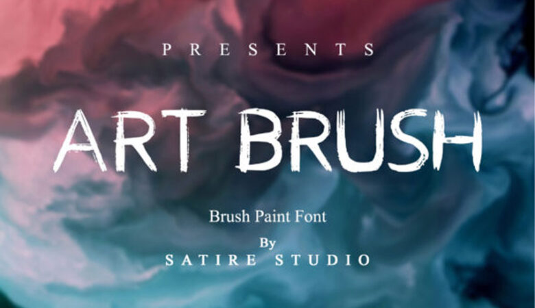 Art Brush Font