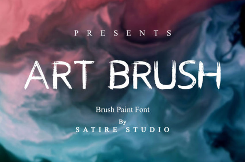 Art Brush Font