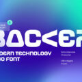 Backer Font