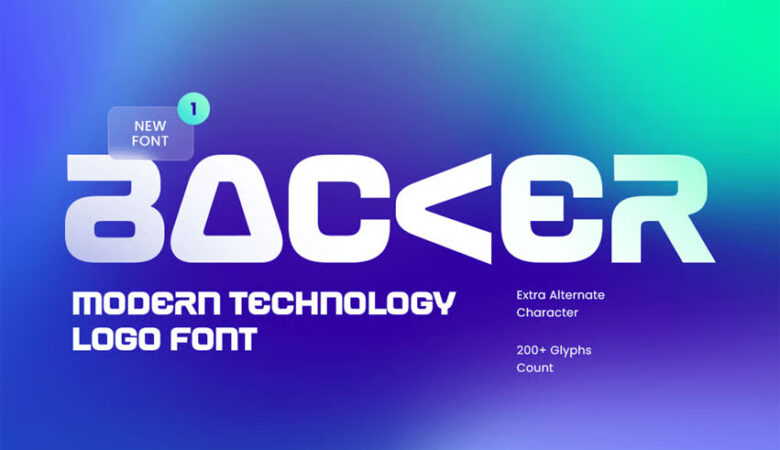 Backer Font
