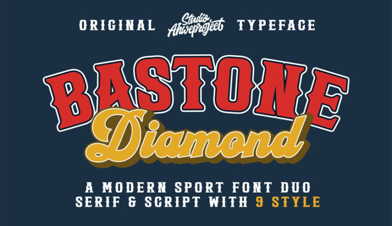 Bastone Diamond Font