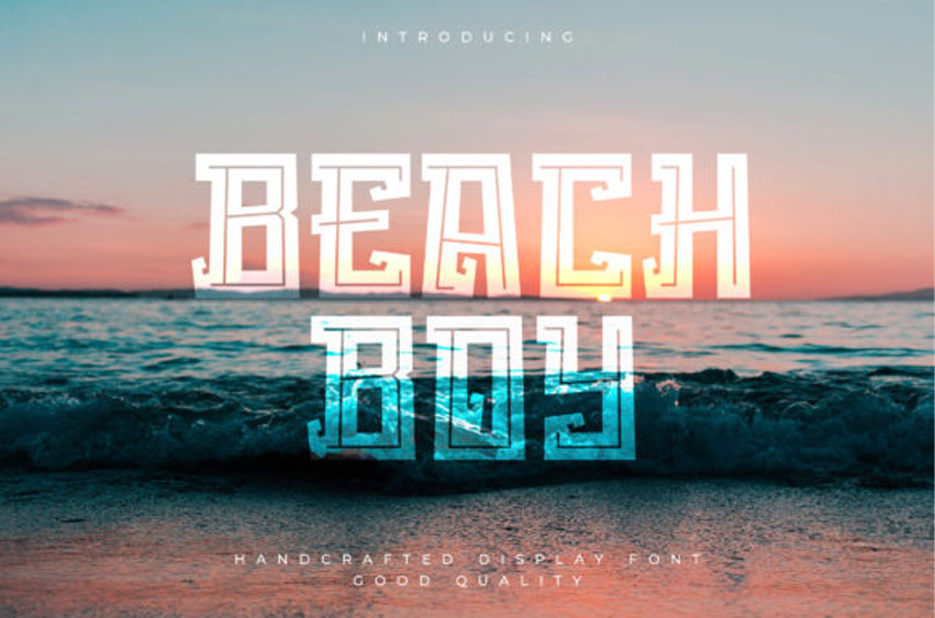 Beach Boy Font