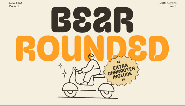 Bear Rounded Font