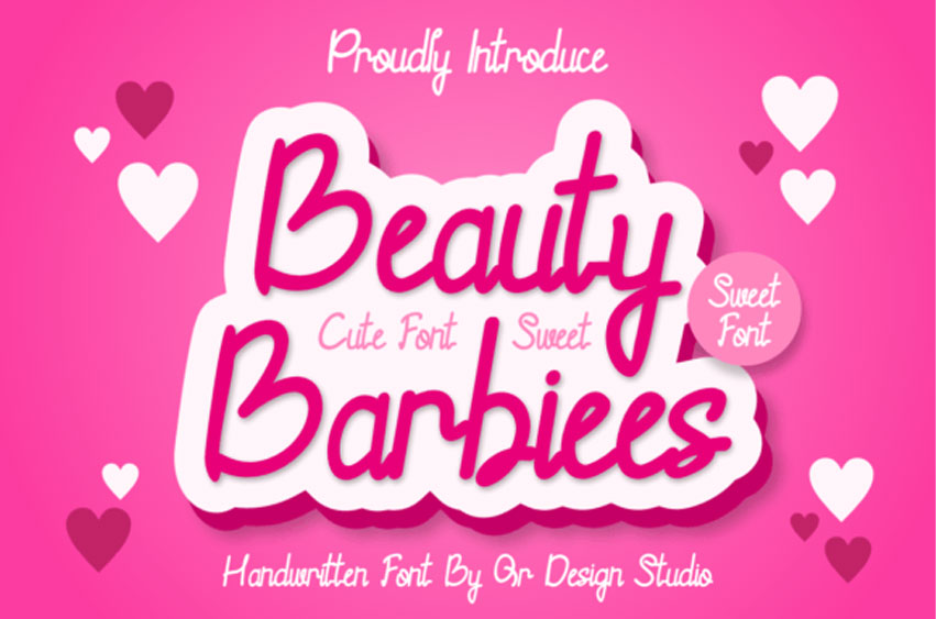 Beauty Barbiees Font