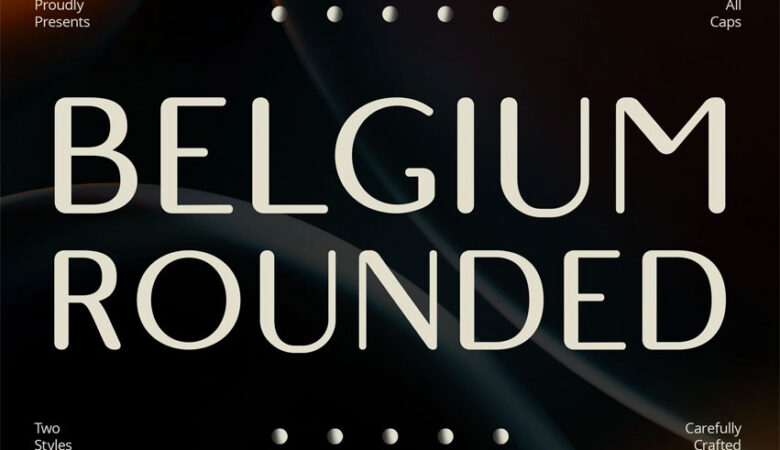 Belgium Rounded Font