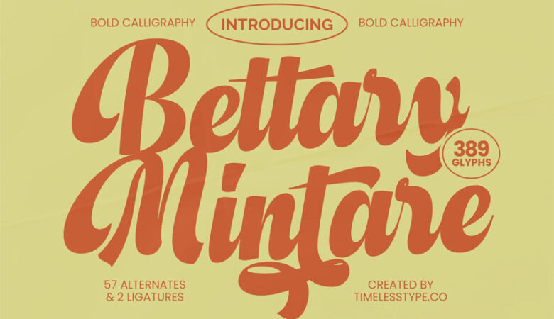 Bettary Mintare Font