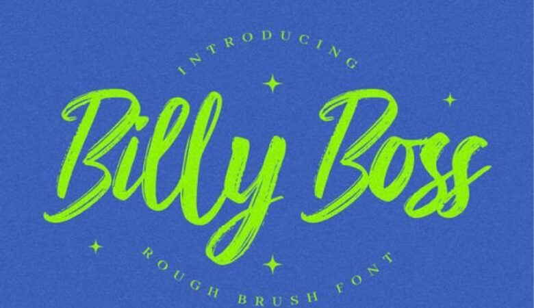 Billy Boss Font