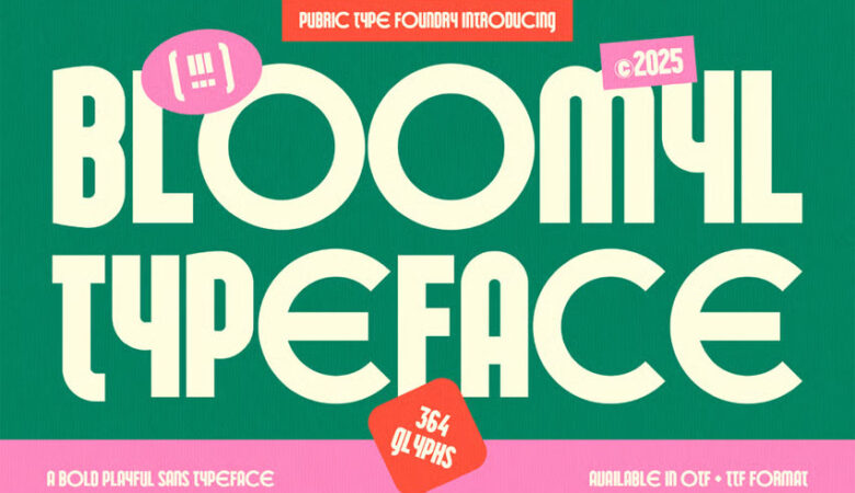 Bloomyl Typeface Font