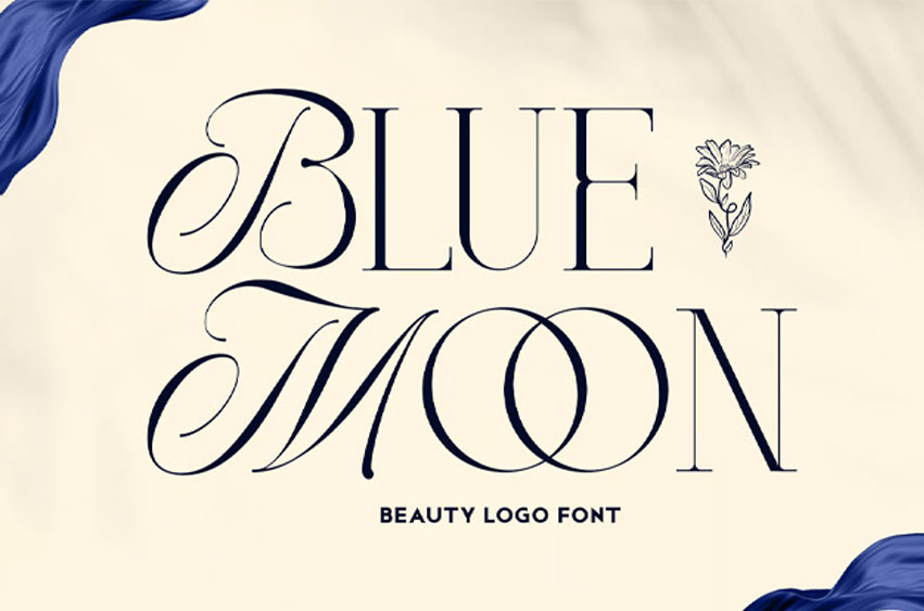 BlueMoon Font