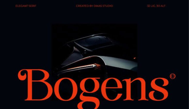 Bogens Font