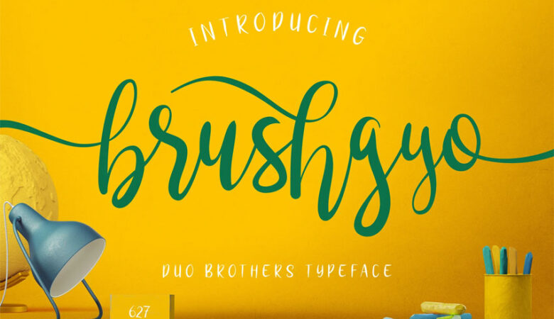 Brushgyo Font