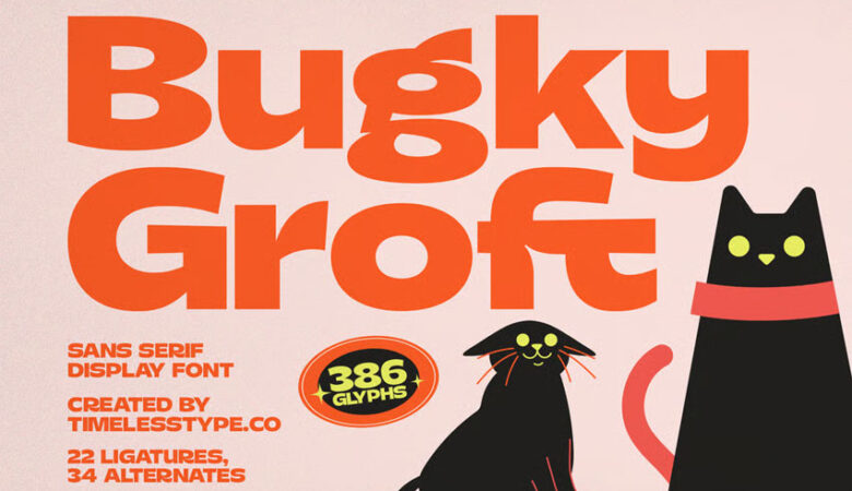 Bugky Groft Font