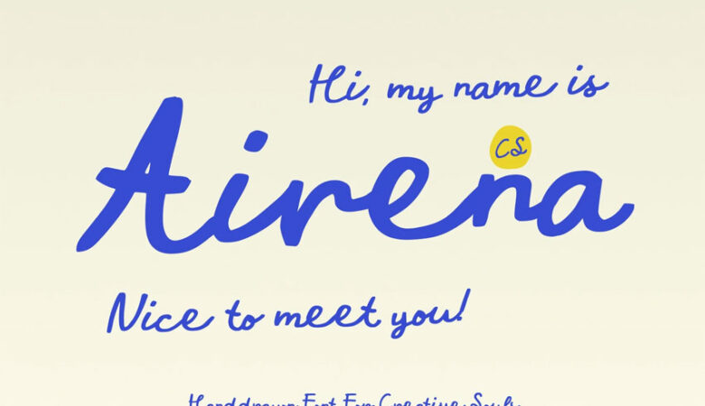 CS Airena Font