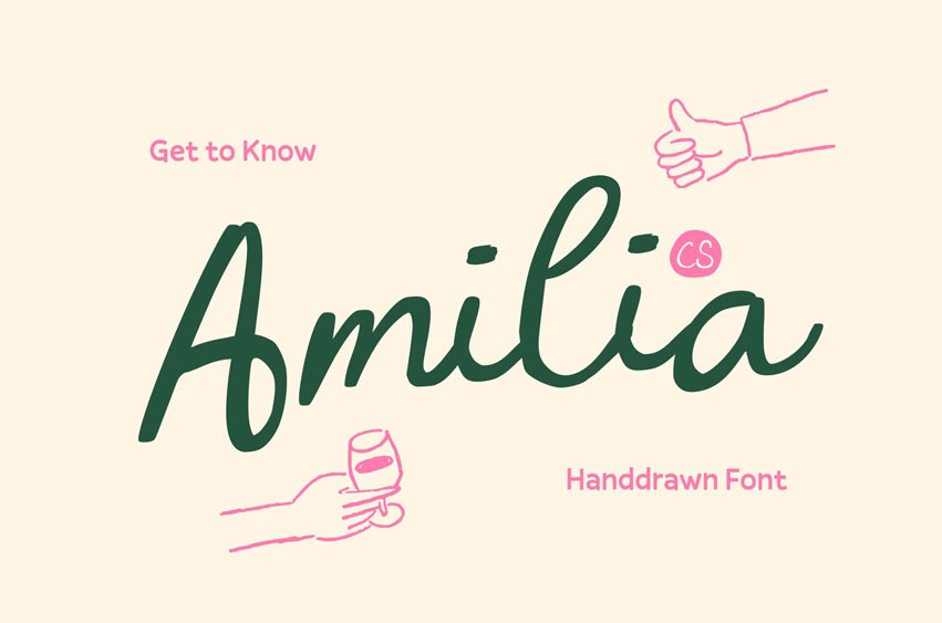 CS Amilia Font