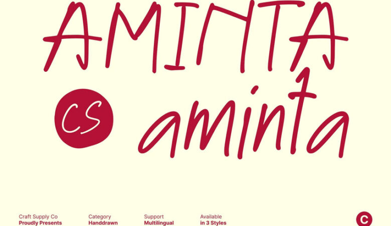 CS Aminta Font