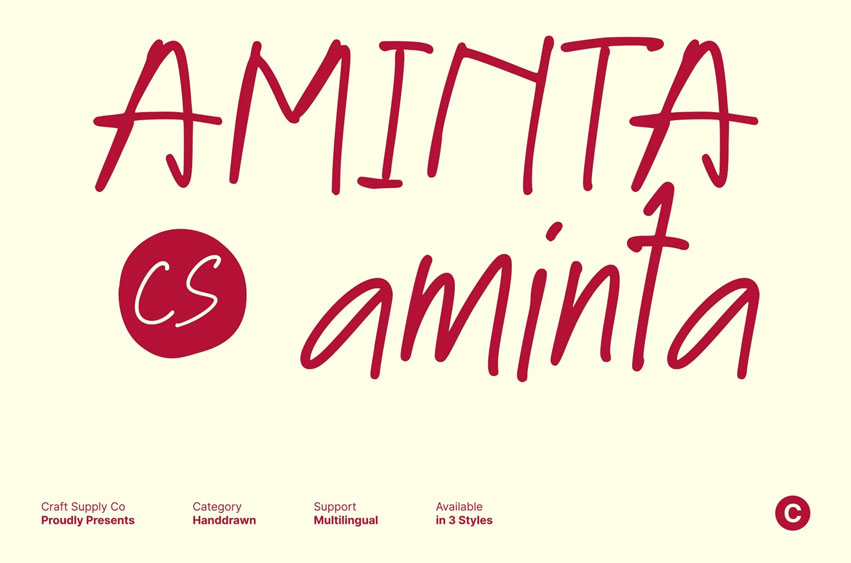 CS Aminta Font