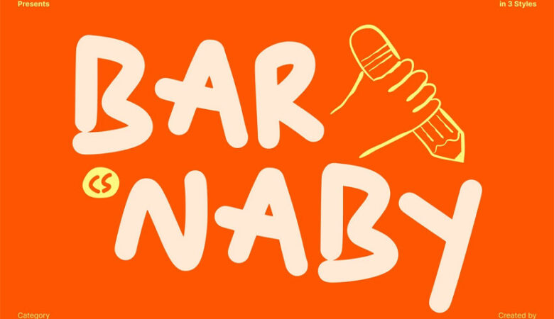 CS Barnaby Font