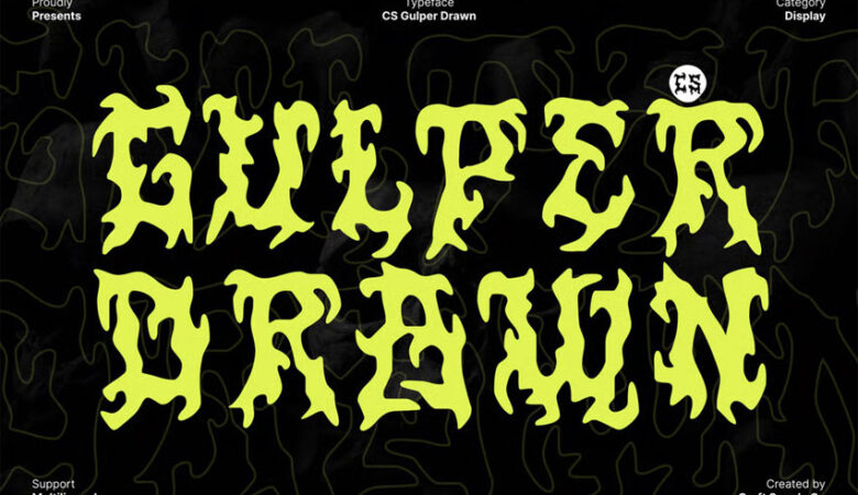 CS Gulper Drawn Font