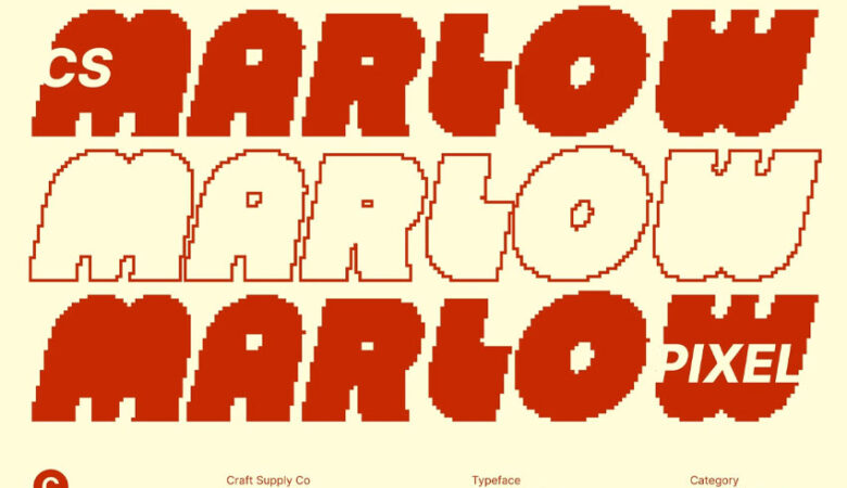 CS Marlow Pixel Font