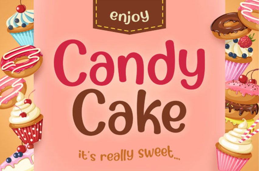 Candy Cake Font
