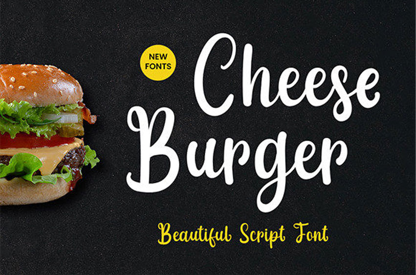 Cheese Burger Font