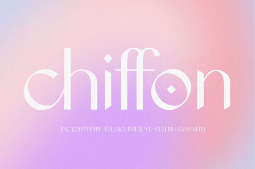 Chiffon Stylish Font