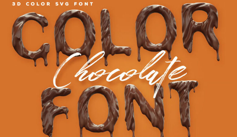 Chocolate Color Font