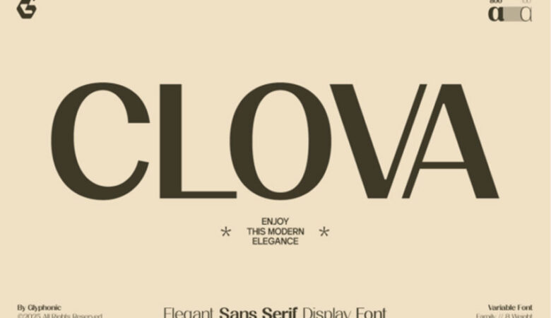Clova Font