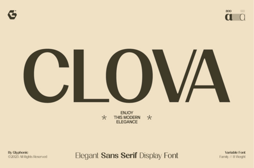 Clova Font